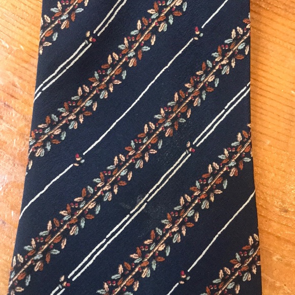 Mark Cross Stefani Ricci Silk Tie - Picture 2 of 4